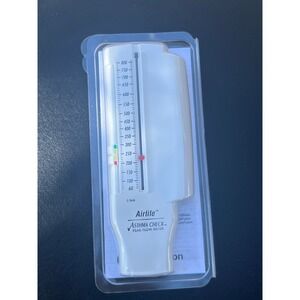 AirLife AsthmaCheck Peak Flow Meter with Asthma Management Zone Cat 002068